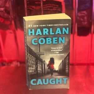 Harlan Coben 'Caught' Paperback Book